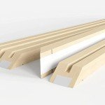Texas Art DIY Wood Stretcher Bars Kit, White