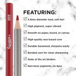 Cezanne Colored Pencils Set - Vibrant Multicolor Selection