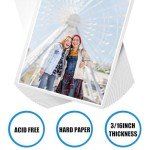 20 Pack White Foam Board 12x16.5, 3/16" Thickness