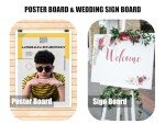 20 Pack White Foam Board 12x16.5, 3/16" Thickness