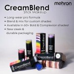 Mehron CreamBlend Stick Face & Body Makeup (White)