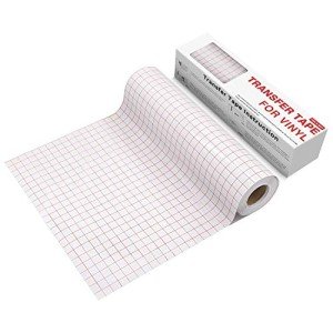Clear Vinyl Transfer Paper Tape Roll - 12"x50