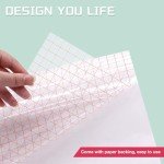 Clear Vinyl Transfer Paper Tape Roll - 12"x50