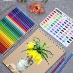 Soft Core Colored Pencils - 72 Count