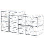 16-Drawer Makeup Organizer & Desk Accessories for Art Supplies