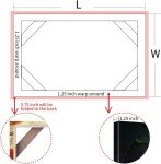36x48 Inch Canvas Frame for Oil Painting and Wall Art