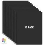 Acid Free Black Foam Boards, 11x14, 10 Sheets