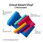 Cricut Smart Permanent Vinyl - Explore & Maker Compatible