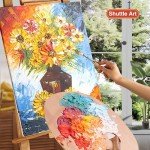 Shuttle Art Acrylic Paint Set, 18 Vibrant Colors