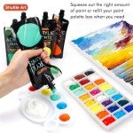Shuttle Art Acrylic Paint Set, 18 Vibrant Colors