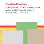 Assorted Colors, Pack of 100 Bristol Tagboard - 9x12