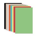 Assorted Colors, Pack of 100 Bristol Tagboard - 9x12