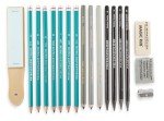 18-Piece Prismacolor Premier Graphite Pencil Set