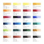 Paul Rubens Watercolor Paint Set - 24 Vibrant Colors