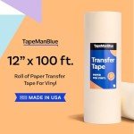 Premium 12" x 100' Transfer Tape for Vinyl