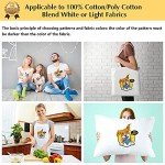 Heat Transfer Paper for Light T-Shirts - 20 Sheets