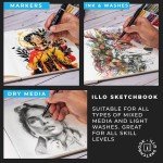Square Artist Sketchbook, 8x8, 112 pages, Hardcover, Layflat