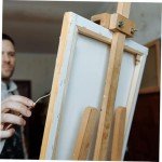 MingSH Wooden Frame for Oil Paintings, 16x20 inch