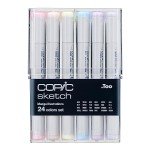 COPIC Manga Sketch Markers, 24 Vibrant Colors