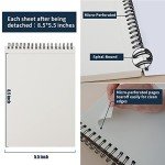 5.5" x 8.5" Top Spiral Sketchbook Set, 2 Packs