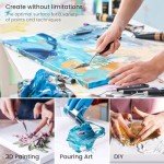 Arteza 18x24" Stretched Canvases: Pack of 4, White