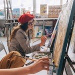 Arteza 18x24" Stretched Canvases: Pack of 4, White