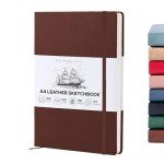 BEECHMORE BOOKS A4 Blank Sketchbook Hardcover Art Notebook