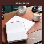 BEECHMORE BOOKS A4 Blank Sketchbook Hardcover Art Notebook