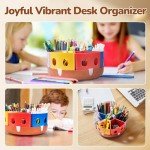 Large Rotating Art Supply Organizer