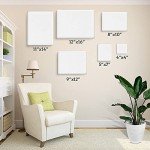 30 Pack Canvases with Assorted Sizes for Painting