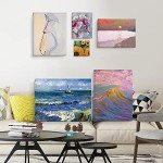 30 Pack Canvases with Assorted Sizes for Painting