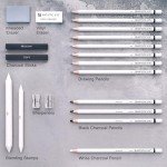 Artisto Drawing and Sketching Pencil Set - Complete Kit