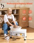 Mophorn Pottery Wheel: 25CM Electric Wheel for Ceramics