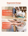 Mophorn Pottery Wheel: 25CM Electric Wheel for Ceramics