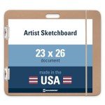 Saunders Recycled Sketchboard - Brown, 23 in. x 26 in