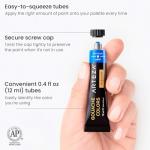 ARTIZA Gouache Paint, 24 Colors, 12ml Tubes