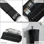 Artify 24pc Expert Brush Set for Acrylic, Oil, Watercolor
