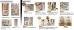 Studio H Frame Easel - Multi-Functional, Adjustable Beech Wood