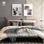 10 Pack 5x7 White Foam Core Mounting Boards