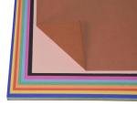 Assorted Color Railroad Board, 4-ply - Pack of 25