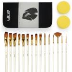 ARTIFY 15 PC Paint Brush Set: Intermediate Series