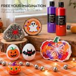 Large Acrylic Paint Set with 18 Colors