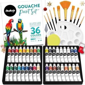 Chalkola 36-tube Gouache Paint Set