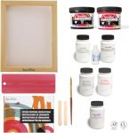 Speedball Screen Printing Kit: Screen, Squeegee, Ink
