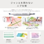 Copic Sketch 36 Color Set - Multicolor Illustration