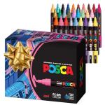 Set of 29 Versatile Posca Markers for Art