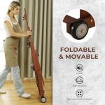 Adjustable Beech Wood H-Frame Easel, Holds 2 Canvases