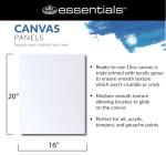 Royal & Langnickel 16x20 Canvas Panel Value Pack