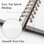 Mixed Media Sketch Pad, 9x12, 60 Sheets, Heavyweight Spiral Sketchbook