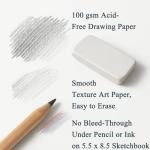 5.5" x 8.5" Top Spiral Sketchbook Set, 2 Packs